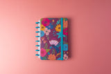 Caderno Floral Vinho