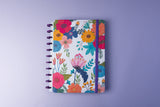 Caderno Floral Branco